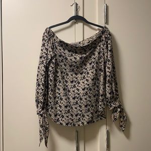 Off the shoulder blouse